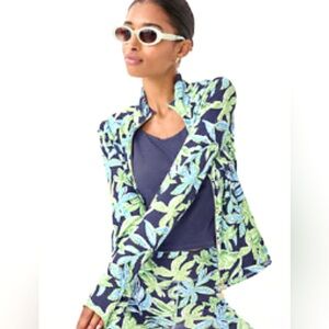 Lilly Pulitzer Breaker jacket size large in tropical tango. New in packaging.